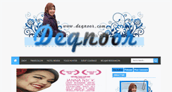 Desktop Screenshot of deqnoor.com